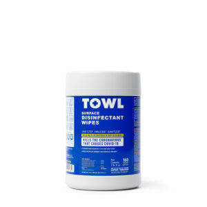TOWL Surface Disinfectant Wipes - 100Ct Canister