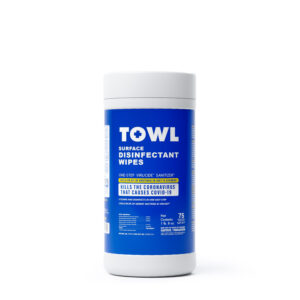 TOWL Surface Disinfectant Wipes - 75Ct Canister